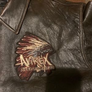 Avirex leather jacket